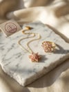 Lotus Çiçeği Dönebilir Yüzüklü Set