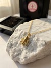 Uçak Kolye Gold