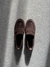 KAHVE SÜET LOAFER