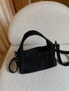 SİYAH KÜÇÜK SÜET ÇANTA