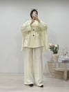 ATKILI BLAZER CEKET TAKIM KREM