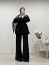 ATKILI BLAZER CEKET TAKIM SİYAH