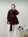 GOLD KEMERLİ TUNİK BORDO