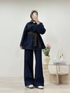 KAHVE GARNİLİ KOT TAKIM 
