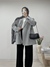 PREMİUM BLAZER CEKET GRİ