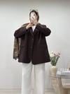 PREMİUM BLAZER CEKET KAHVE
