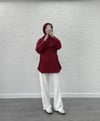 ZR MODEL DÜĞMELİ GÖMLEK BORDO