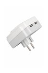 16 Amper 3680 Watt Tekli Akım Korumalı Priz 2 USB Çıkışlı Çocuk Korumalı 1400 Joule