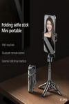 3'ü 1 arada Taşınabilir Mini Tripod & Selfie Çubuğu Titreşim Önleyici Tripod Bluetooth Kumanda 43cm