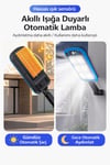 50 COB Led Solar Lamba Hareket Sensörlü Duvar Aydınlatma 3 Modlu IP65 Solar Lamba