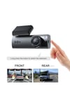 Araç İçi Kamerası DVR+Wİ-Fİ 1920/1080P Gece Görüşlü 170º Geniş Açı Algılama Sensör Araç İçi Kamera