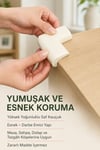 Bebek Köşe Koruyucu Kauçuk Masa Sehpa Mobilya Kenar Süngeri Darbe Emici BPA ve Toksik Madde İçermez