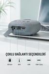Bluetooth Kulaklıklı Taşınabilir Hoparlör 5W USB SD AUX FM 1500 mAh Kablosuz Speaker Bluetooth V5.3