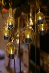 Dekoratif 4 Adet LED Tealight Mum Alev Yanma Efektli Led Işıklı Mum Dekor Alevsiz Mum