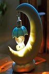 Dekoratif Bebek Çocuk Odası Ay Şekilli Led Gece Lambası Masaüstü Led Işık Masa & Gece Lambası 14 CM