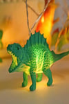 Dinozor String Light Çocuk Bebek Odası Aydınlatma 10 Adet Ledli Dinazor Pilli Işıklı 200 cm