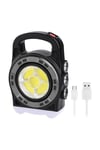 Günej Enerjili Şarjlı Kamp Lambası COB LEDLİ 20 WATT 3 Kademeli USB Çıkışlı Taşınabilir SOLAR LAMBA