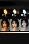 Şarjlı Taşınabilir Cep Telefonu&Kamera Selfi Işık Universal Güçlü Tiktok Youtube Aynalı Çekim Işığı