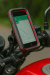 su Geçirmez Motosiklet Telefon Tutucu 2in1 Ayna/Gidon Motosiklet Bisiklet ATV Telefon Tutucu