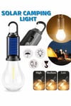 Taşınabilir Ultra Hafif Solar LED’li 3 Işık Modlu Amber Şarjlı Asma Kancalı Kamp Çadır Ampulü Type-C