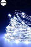 Yılbaşı Ağacı Işığı Yeni Yıl Peri Led Işık Dekoratif Aydınlatma 2 Metre 3 Modlu Piller DAHİLDİR.