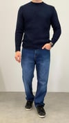 BAGGY YIKAMALI JEAN MAVİ