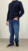 BAGGY YIKAMALI JEAN MAVİ