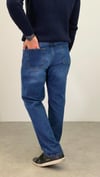 BAGGY YIKAMALI JEAN MAVİ