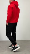 KAPŞONLU SWEATSHIRT KIRMIZI