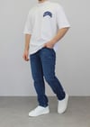 KOYU MAVİ YIKAMALI REGULAR JEAN