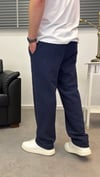 NAKIŞLI BAGGY PANTOLON LACİVERT