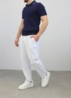 ÖRME POLO YAKA ŞERİT DETAYLI T-SHIRT