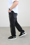 SİYAH YIKAMALI REGULAR JEAN