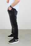 SİYAH YIKAMALI REGULAR JEAN