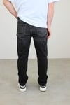 SİYAH YIKAMALI REGULAR JEAN