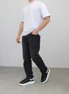 SİYAH YIKAMALI REGULAR JEAN