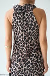 LEOPAR DESEN ELBİSE