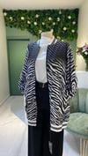 ZEBRA DESENLİ BUMBER CEKET
