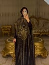 ✨ İthal Gold İşlemeli Özel Tasarım Abiye Elbise