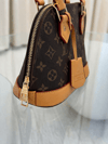 👜 Louis Vuitton Monogram Mini Alma Çanta – Kahve & Taba