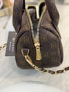 👜 Vakko Monogram El & Omuz Çantası – Acı Kahve