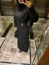 BLACK LUXE DRESS