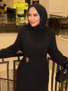 BLACK LUXE DRESS