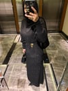 BLACK LUXE DRESS