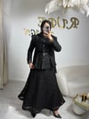 BLACK ROYALE COUTURE SET
