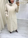 BROŞ DETAYLI MAX BOY ANGORA KABAN