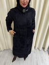 BROŞ DETAYLI MAX BOY ANGORA KABAN