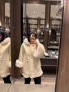 CANDY FOX FUR CABAN
