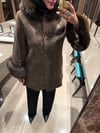 CANDY FOX FUR CABAN