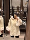 CANDY FOX FUR CABAN